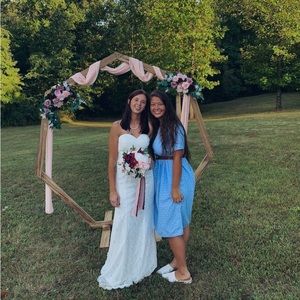 roolee short sleeve babydoll dress